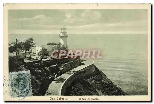 Cartes postales San Sebastain El Faro De Igueldo