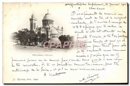 Cartes postales Alger Notre Dame D&#39Afrique