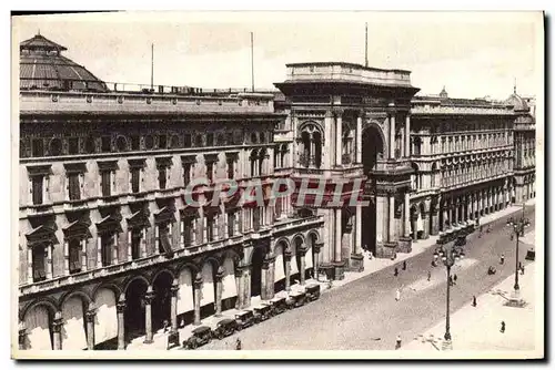 Ansichtskarte AK Milano Facciata Della Galleria Vittorio Emanuele II