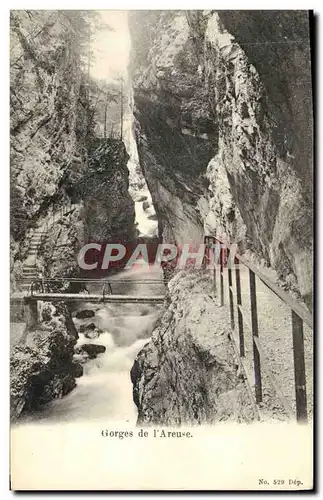 Cartes postales Gorges De l&#39Areuse