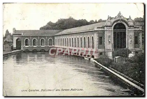 Ansichtskarte AK Geneve Baliment Des Forces Motrices