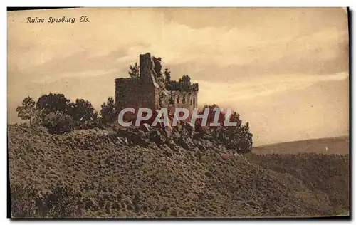 Cartes postales Ruine Spesburg Els