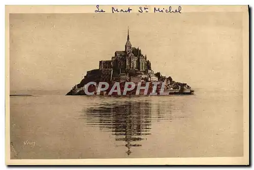 Cartes postales La Douce France Le Mont St Michel