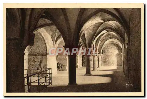 Ansichtskarte AK La Douce France Le Mont St Michel Abbaye Le Promenoir