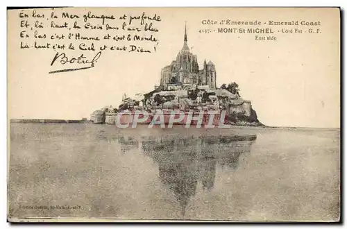 Cartes postales Mont Saint Michel Botrel