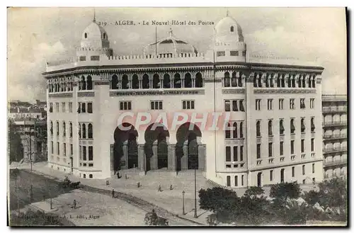 Ansichtskarte AK Alger Le Nouvel Hotel des Postes