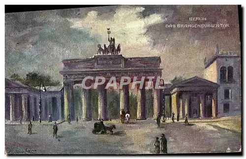Cartes postales Berlin Das Branhdeneburger Tor