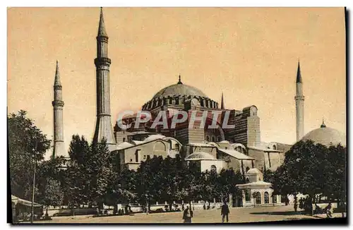 Ansichtskarte AK Constantinople Ste Sophie Turquie