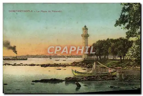 Cartes postales Constantinople Le Phare De Fanaraki Turquie