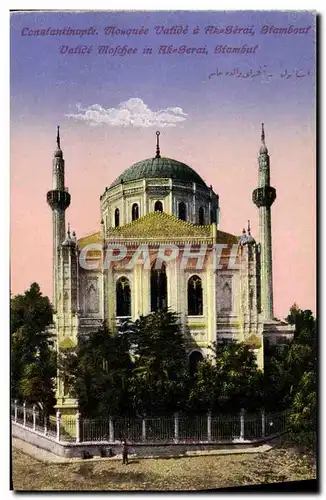 Cartes postales Constantinople Mosquee Vative A Gerai Stambouf Turquie