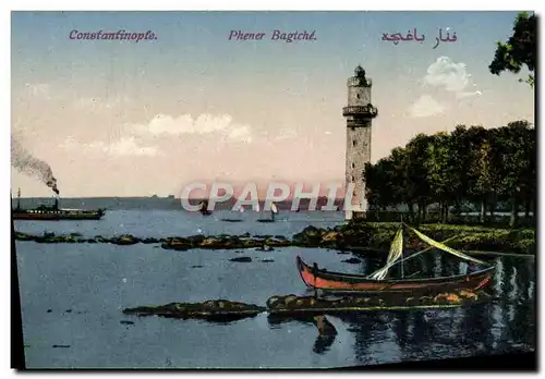 Ansichtskarte AK Constantinople Phener Bagtche Turquie Phare