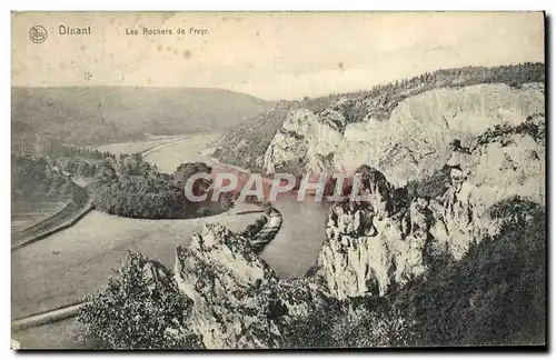 Ansichtskarte AK Dinant Les Rochers De Freyr