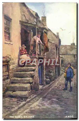 Cartes postales The Digey St Ives Pecheur