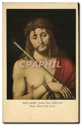 Cartes postales Ecce Homo Andrea Solari Milano Museo Poldi Pezzoli