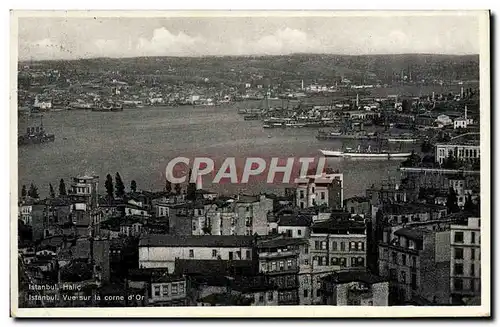 Ansichtskarte AK Istanbul Halic Istanbul Vue Sur La Corne d&#39Or Turquie