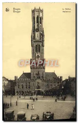 Cartes postales Bruges Le Beffroi