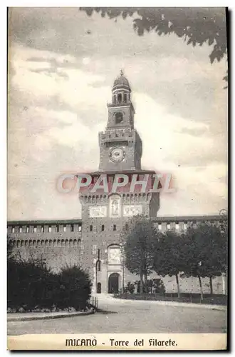 Ansichtskarte AK Milano Torre Del Filarete