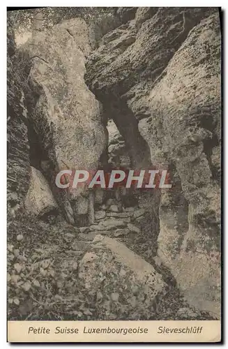Cartes postales Petite suisse Luxembourgeoise Sieveschluff