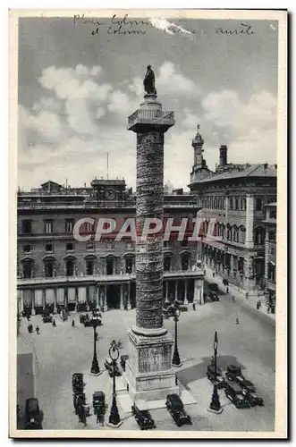 Cartes postales Roma Piazza Colonna Place Colonna