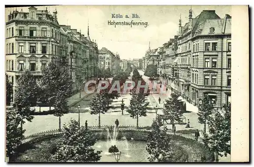Cartes postales Koln A Rh Hohenstaufenring