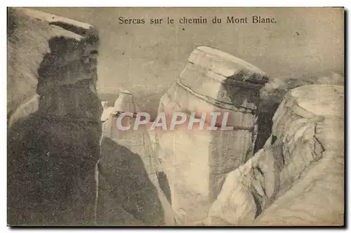 Cartes postales Sercas Sur Le Chemin Du Mont Blanc