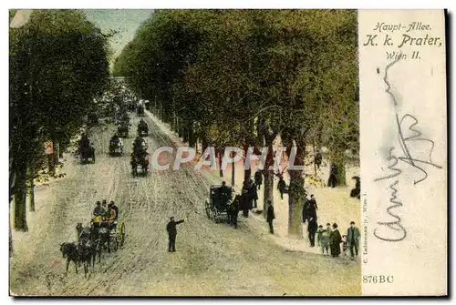 Cartes postales Haupt Allee Prater Wien