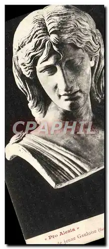 Cartes postales Pro Alesia Tete de jeune gauloise Musee de Florence