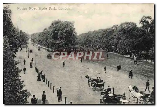 Cartes postales London Rotten Row Hyde Park