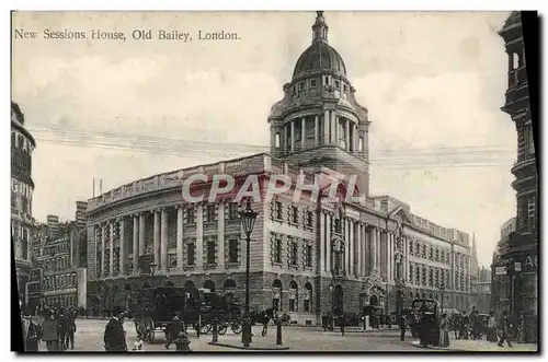 Cartes postales London New Sessions House Old Bailey