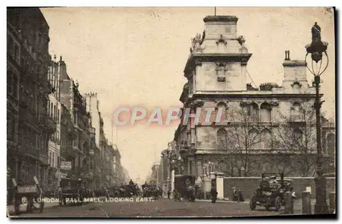 Cartes postales London Pall Mall Looking East