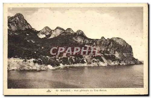 Cartes postales Bougie Vue Generale du Cap Bouak