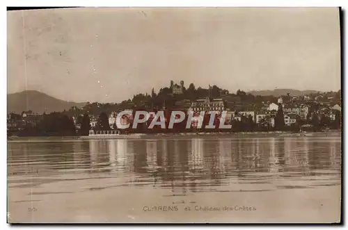 Cartes postales Clarens et Chateau des Cretes