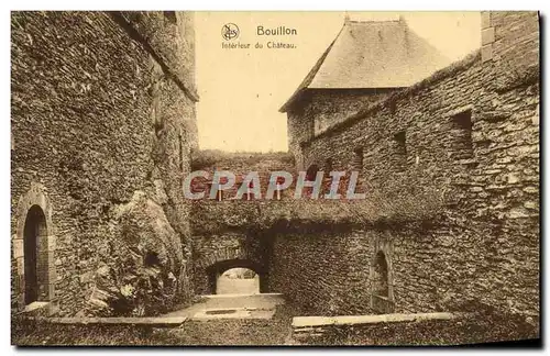Cartes postales Bouillon Interieur de Chateau