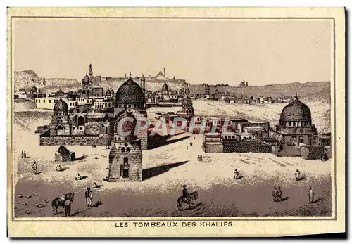 Cartes postales Egypte Le Caire Les Tombeaux Des Khalifs