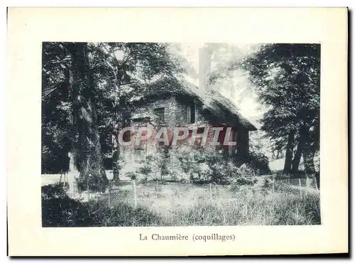 Ansichtskarte AK Rambouillet La Chaumiere Coquillages