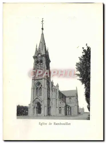 Cartes postales Eglise De Rambouillet