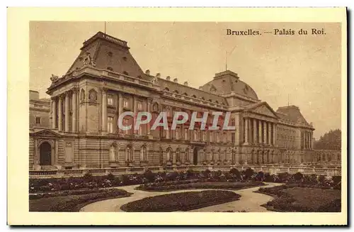 Cartes postales Bruxelles Palais du Roi