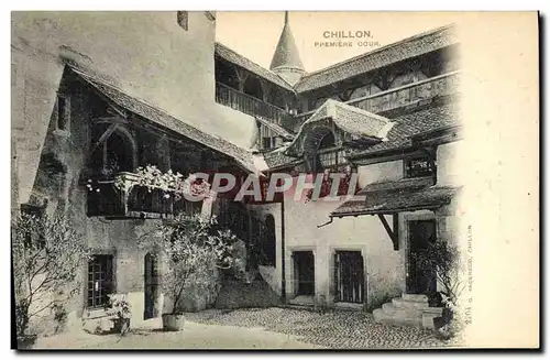 Cartes postales Chillon Premiere Cour