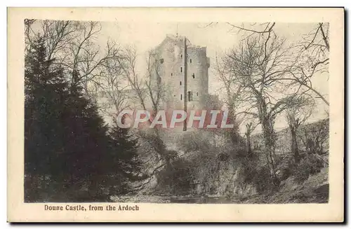 Ansichtskarte AK Doune Castle From the Ardoch