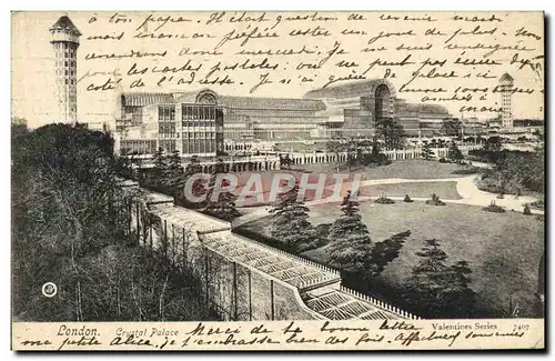 Cartes postales London Crystal Palace