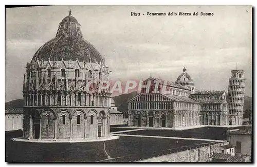 Cartes postales Pisa Panorama Dello Piazza del Duomo