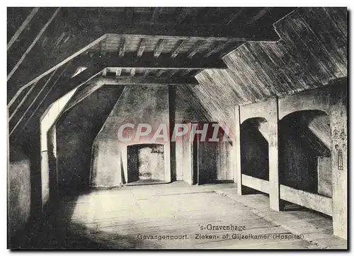 Cartes postales Gravenhage Gevangenpoort Zieken of Gljzelkamer Hospital