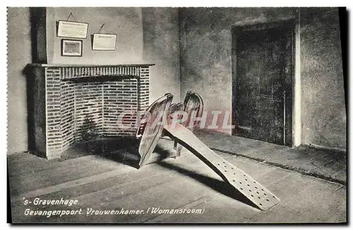 Cartes postales Gravenhage Gevagenpoort Vrouwenkamer