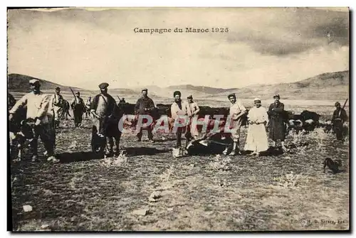 Cartes postales Campagne du Maroc 1925 Militaria