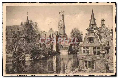 Cartes postales Bruges Quai du rosaire