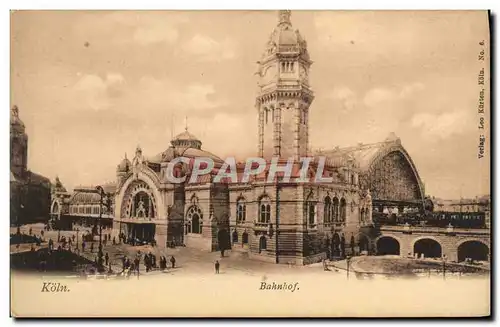 Cartes postales Koln Baknhof