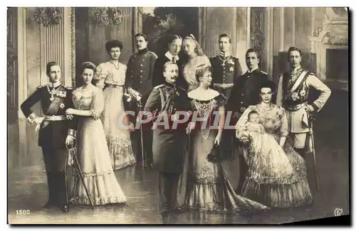 Ansichtskarte AK Famille royale Hohenzollern