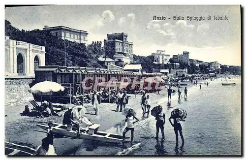 Cartes postales Anzio Sulla Spiaggia di Levante