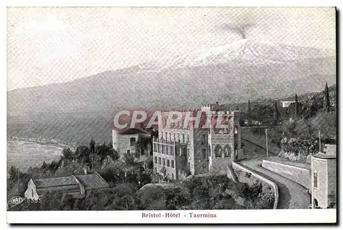 Cartes postales Bristol Hotel Taormina