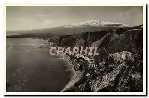 Cartes postales Taormina L&#39Etna e la Rade